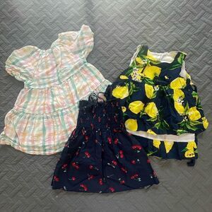 Colorful Girls' Dresses Set